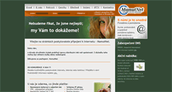 Desktop Screenshot of mamutnet.cz